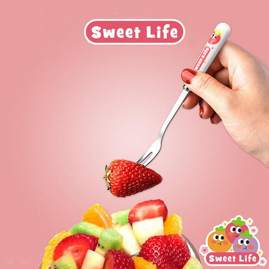6 Pcs Sweet Life Fruit Fork