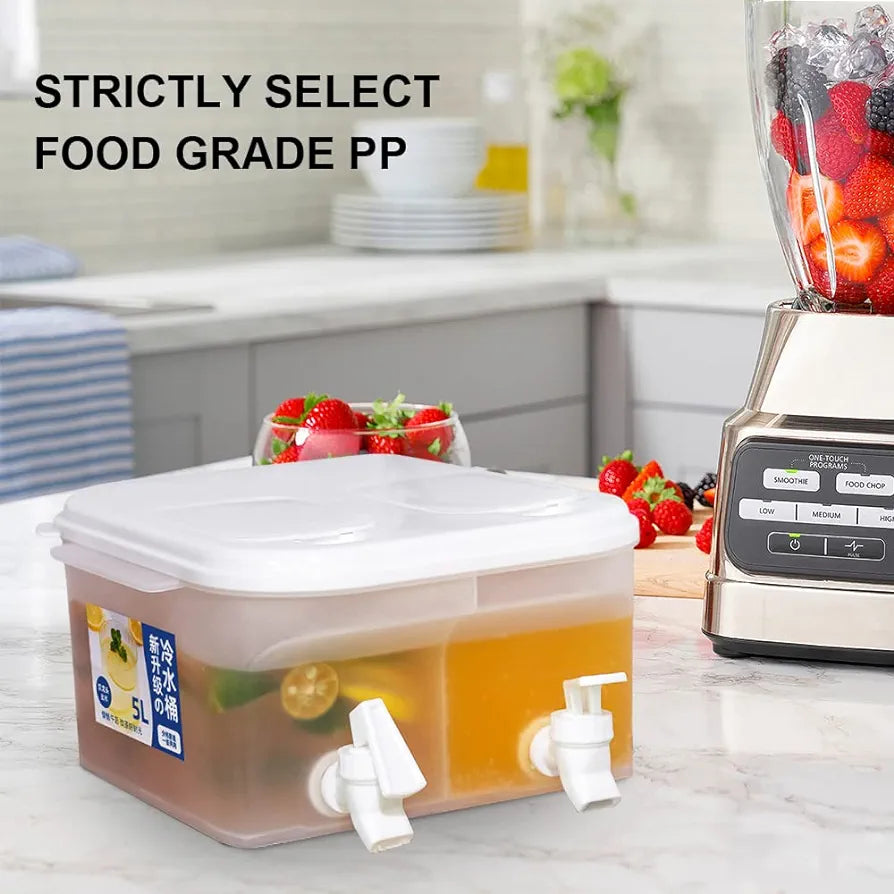 Double Side Juice & Water Dispenser