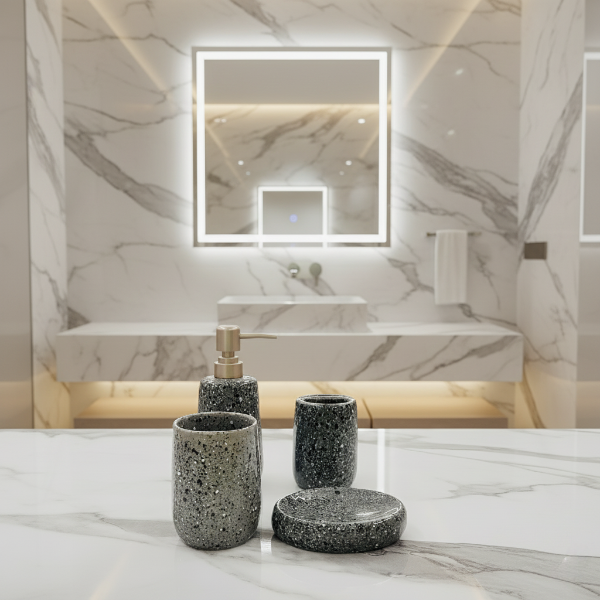 4pcs Ceramic Bath Set