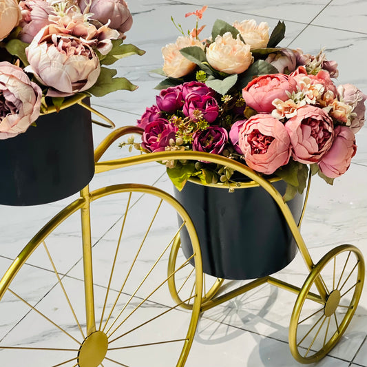 Cycle Planter Flower Holder (without flowers)
