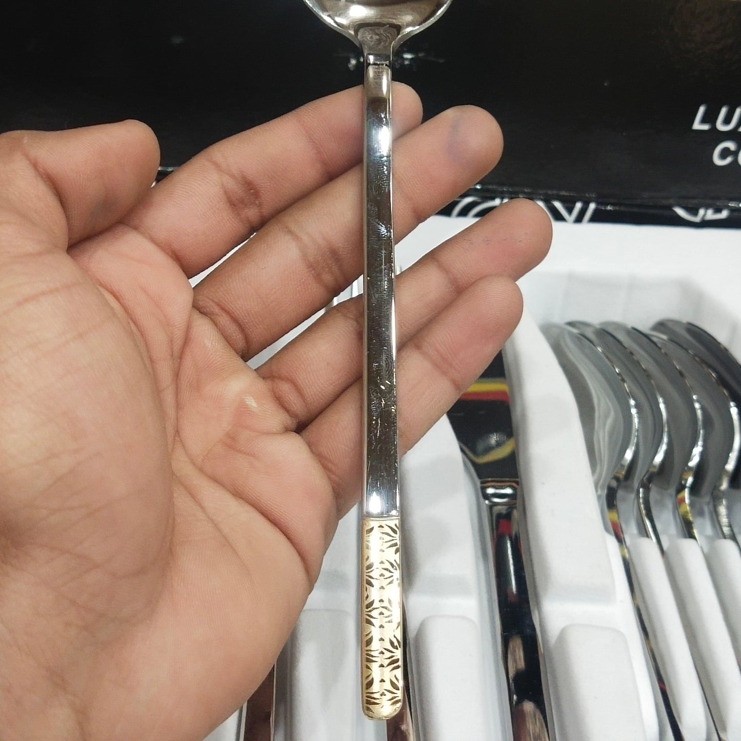 Ayd 24 Pcs Cutlery Set (Silver)