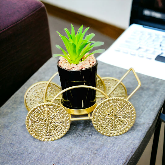Creative Cart Style Plant Holder