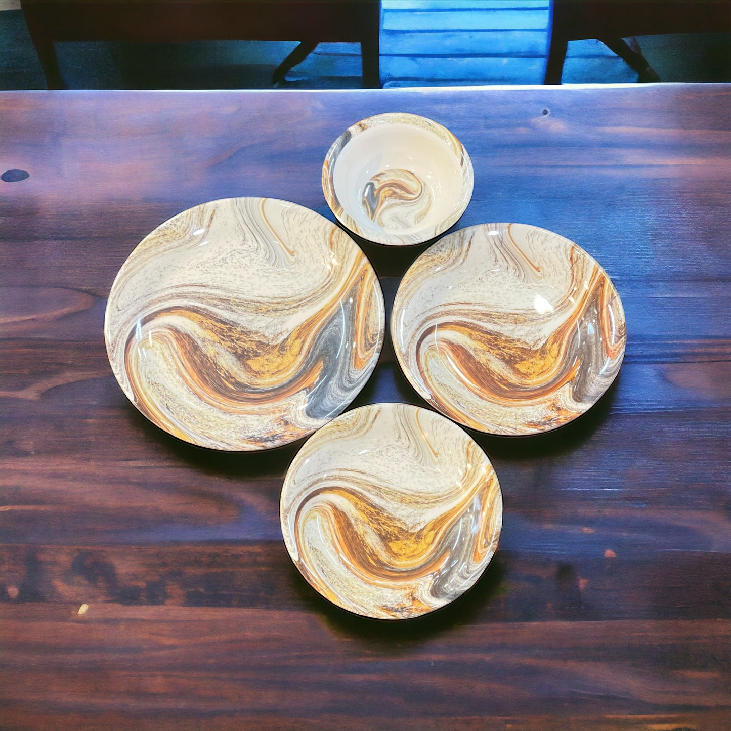 Melamine Plates & Bowl