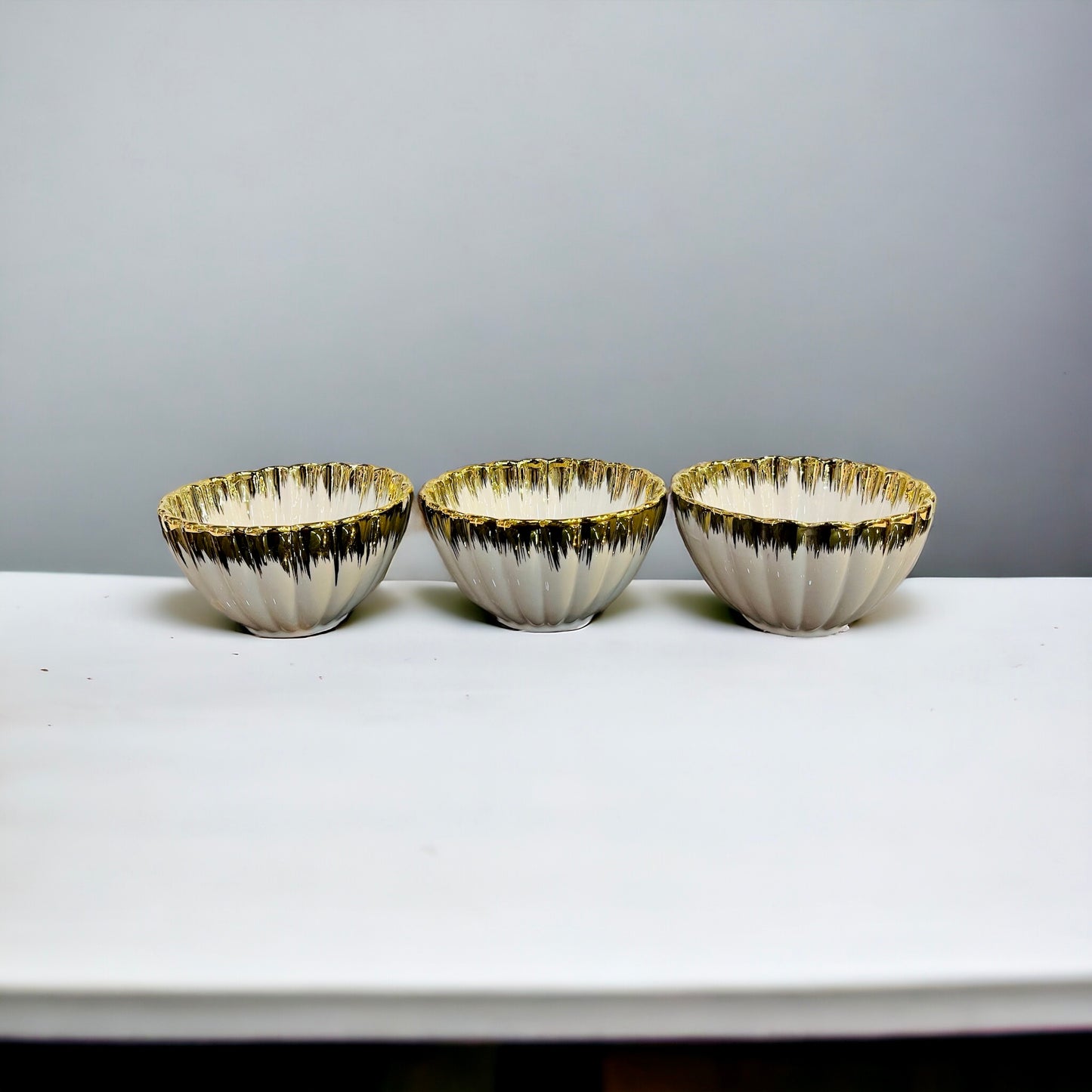 Dry Fruit Serving Bowl With Wooden Stand