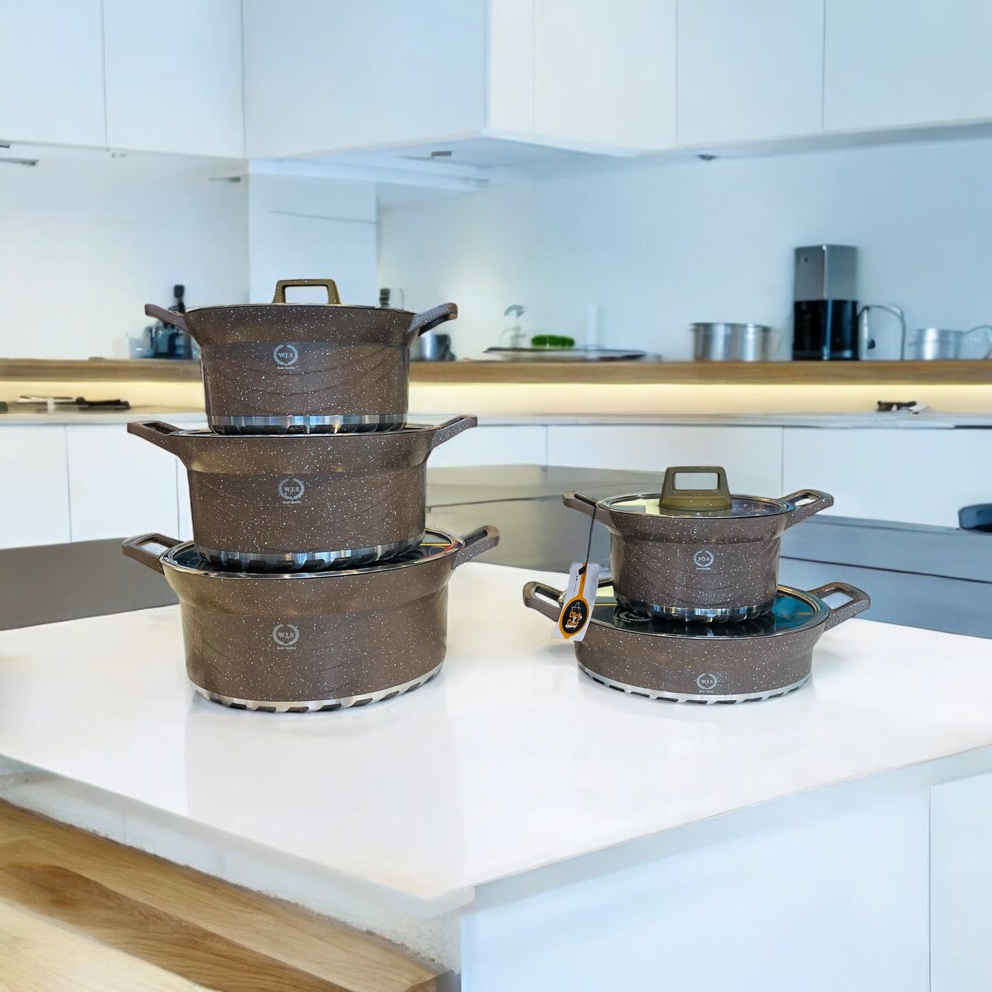 10pcs WJS Cookware Set