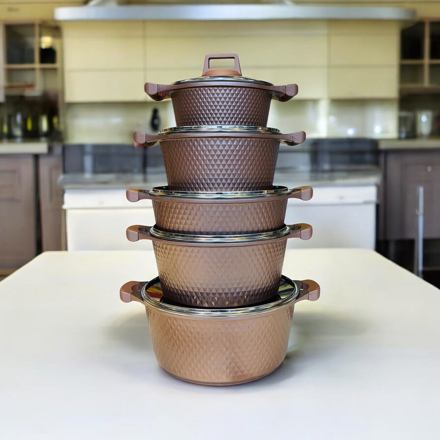 10pcs Unique Nonstick Set