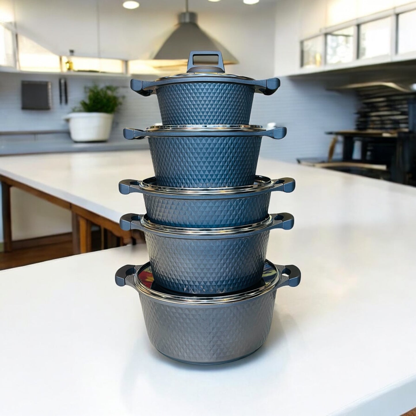 10pcs Unique Nonstick Set