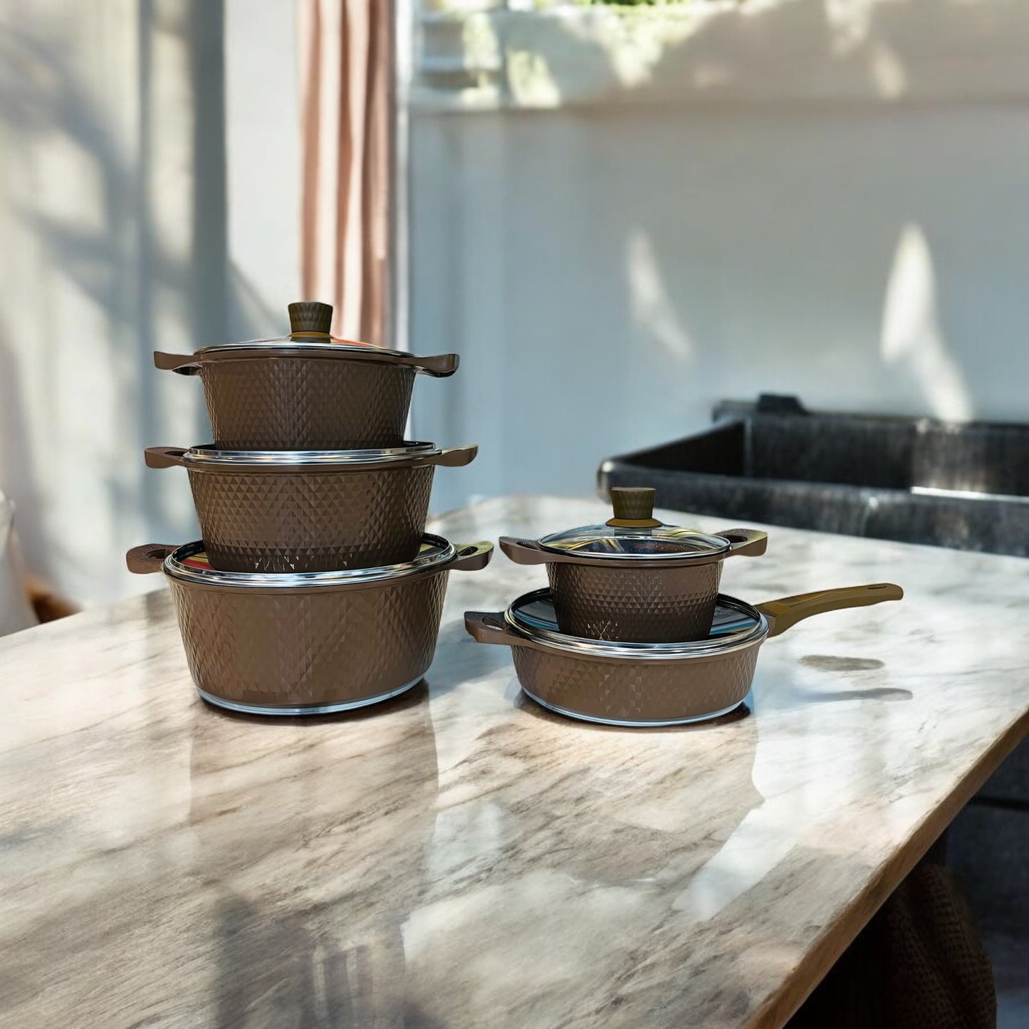 Unique Nonstick Cookware Set