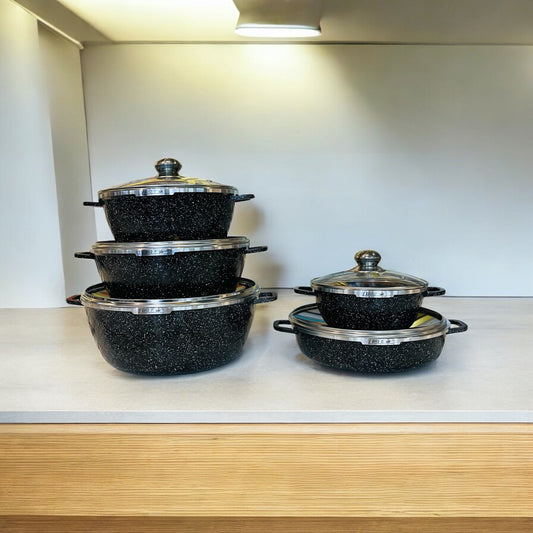 Yune Life 10pcs Nonstick Set