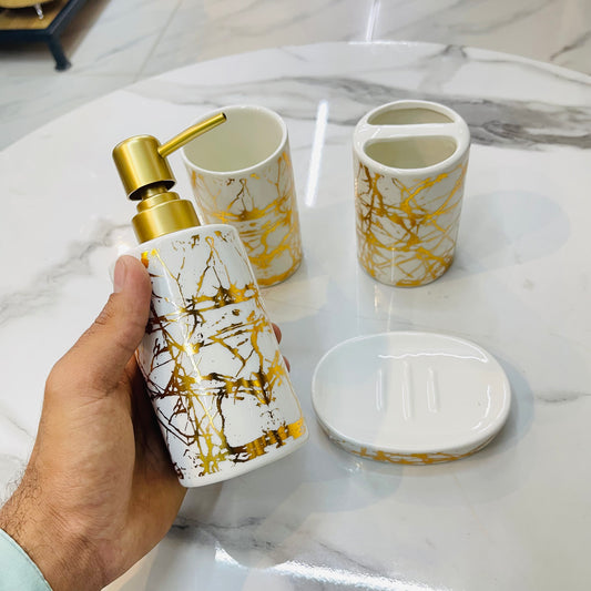 4pcs Ceramic Bath Set