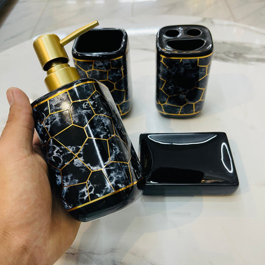 4pcs Ceramic Bath Set