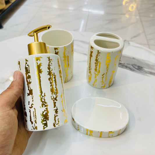 4pcs Ceramic Bath Set