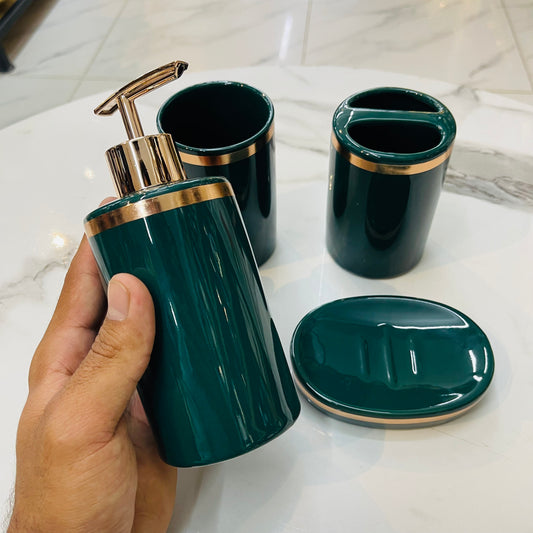 4pcs Ceramic Bath Set