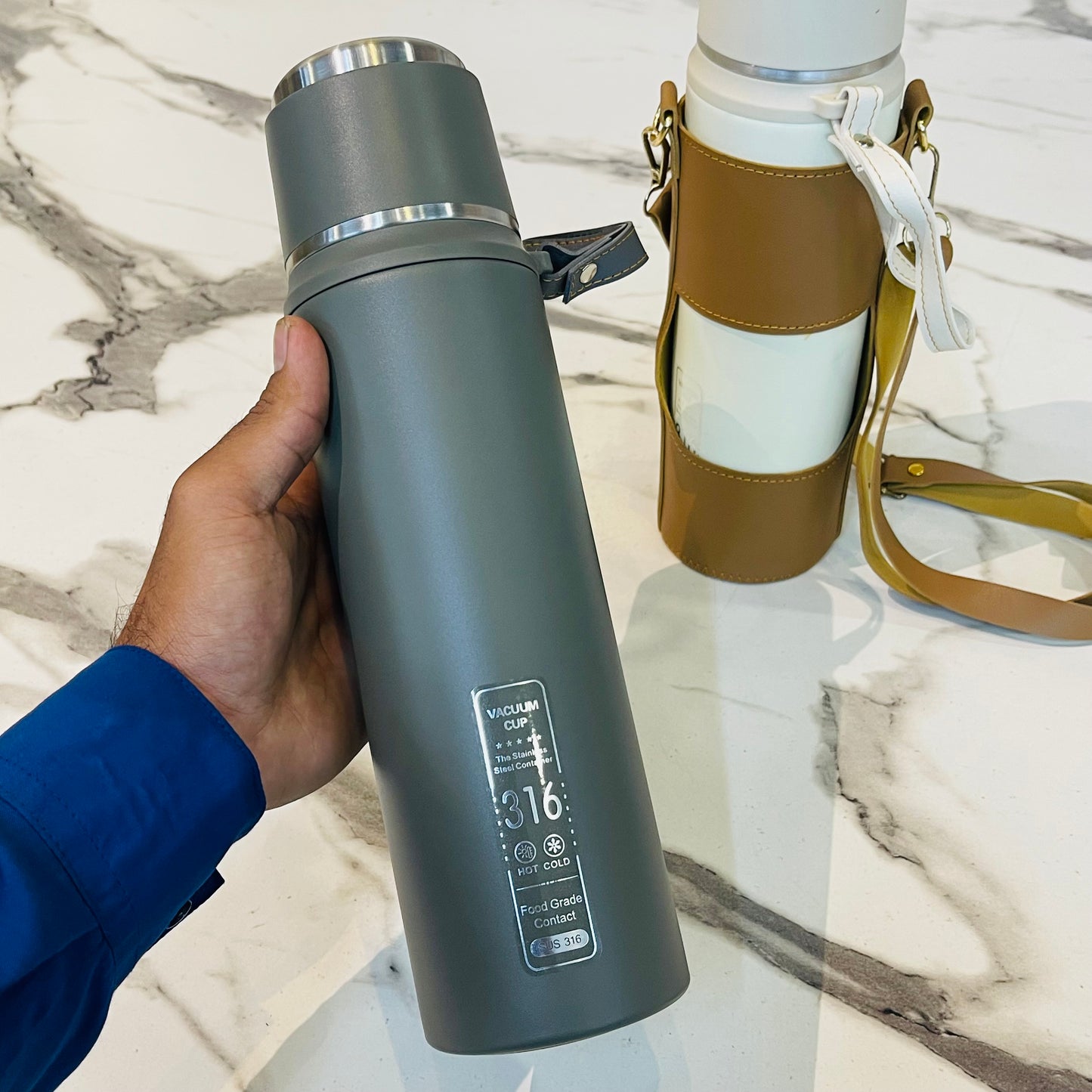 Stainless Steel 1000 ML Water Bottle