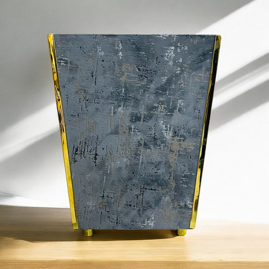 Open media 2 in modal Wooden Tissue Box & Dustbin Set