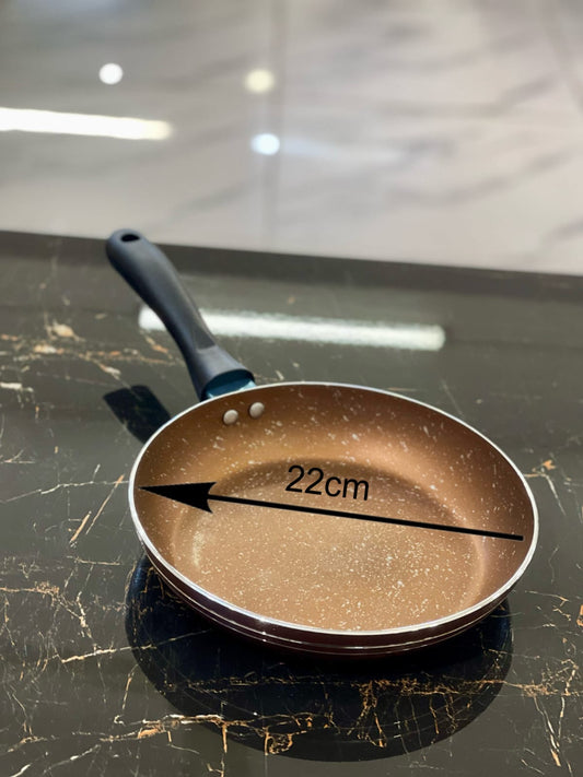 Marble Coated Frying Pan 22cm