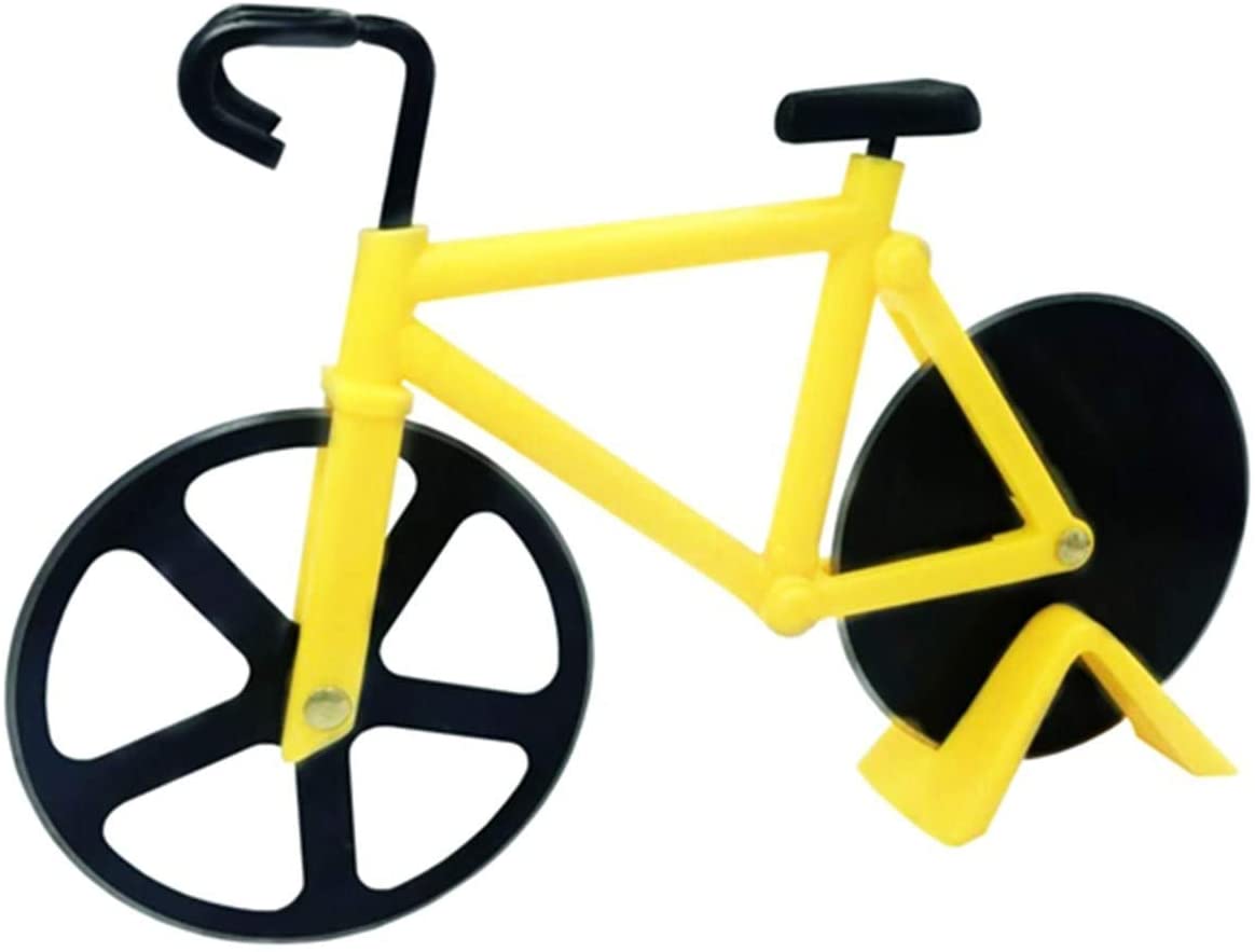 Bicycle Shape Pizza Cutting Two wheels