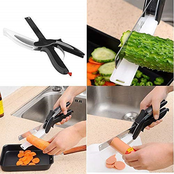 Clever Cutter 2 IN 1 Kitchen Knife & Cutting Board buy in Pakistan