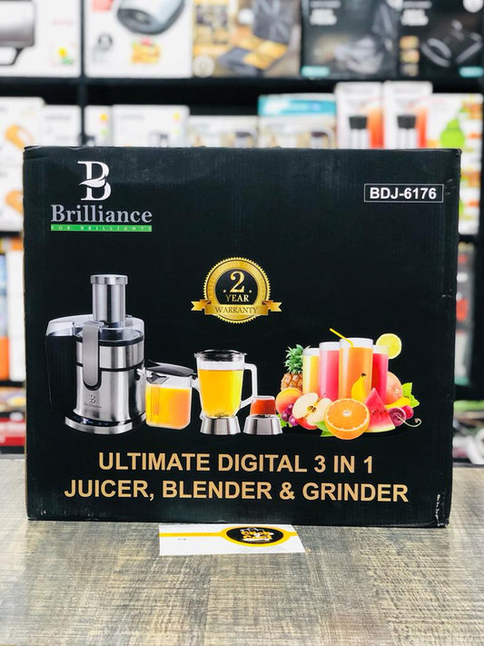 Digital 3in1 Juicer/Blender/Grinder