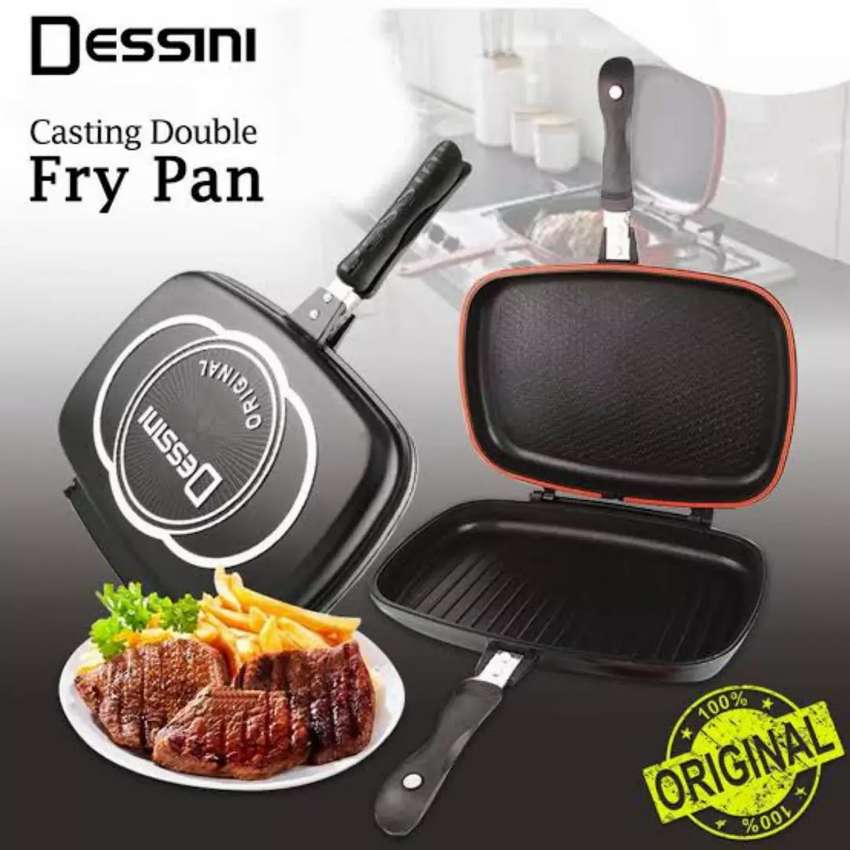 Double Side Grill Pan Dessini 36CM - Click 2Cart