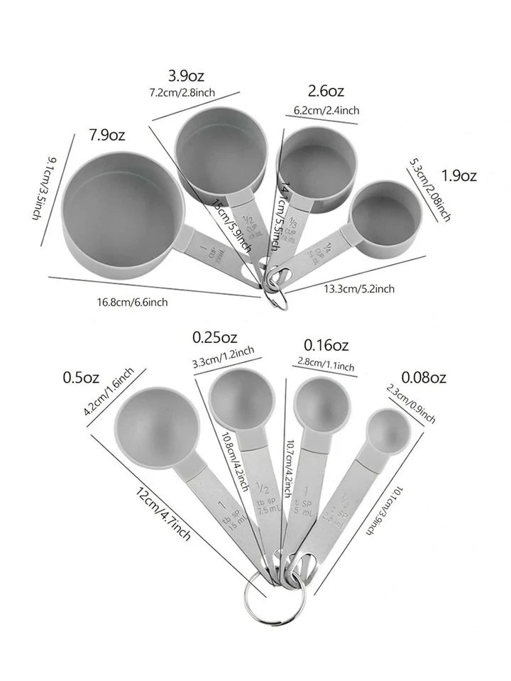 8pcs Measuring Spoon Set