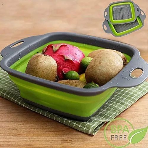Silicone Foldable Fruit Basket