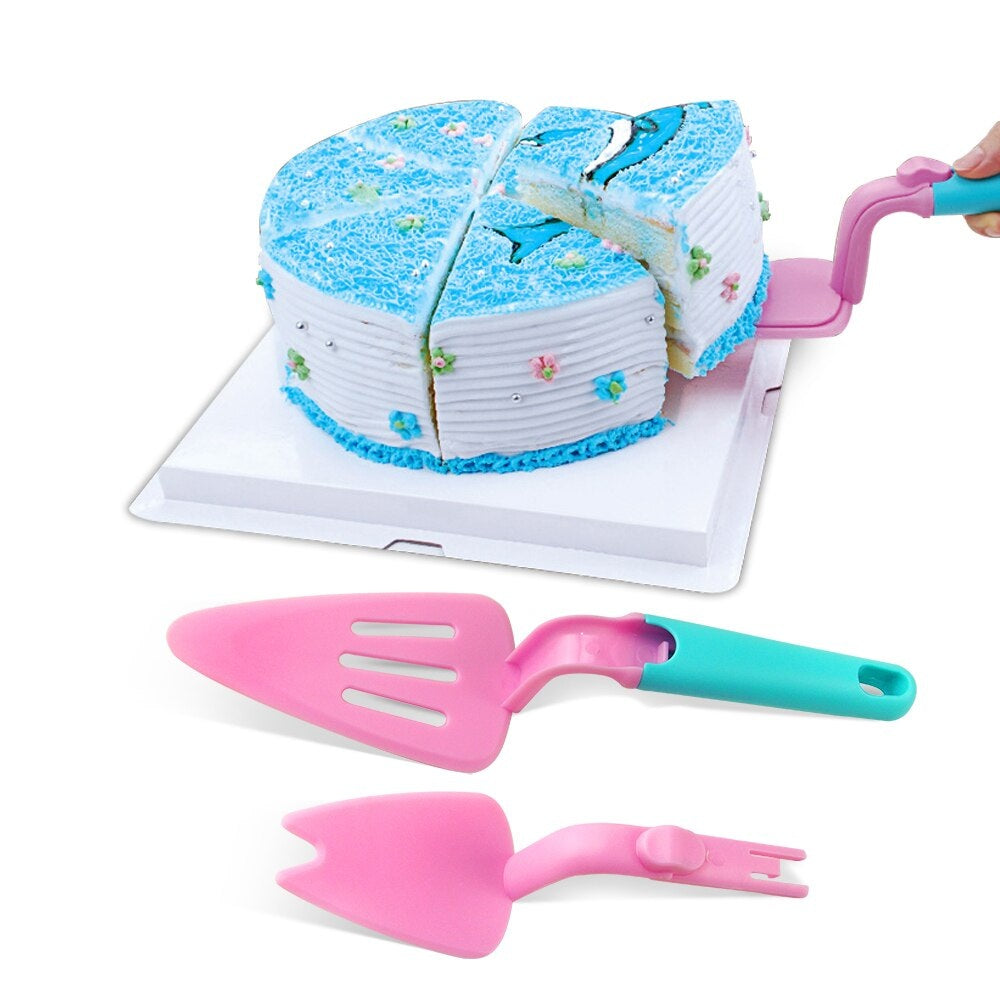 2 In 1 Cake / Pizza Lifter & Holder Shovel - Multicolor