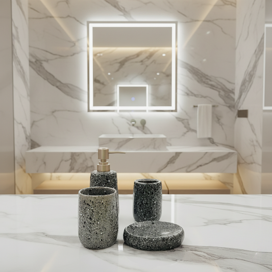 4pcs Ceramic Bath Set