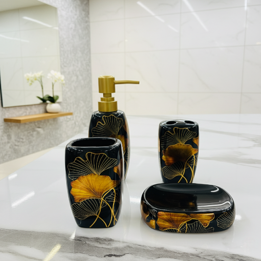 4pcs Ceramic Bath Set