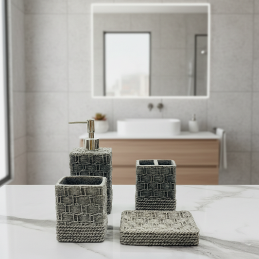 4pcs Ceramic Bath Set