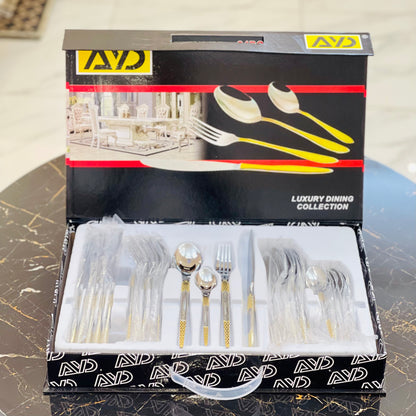 AYD 24-Pcs Elegant Cutlery Set