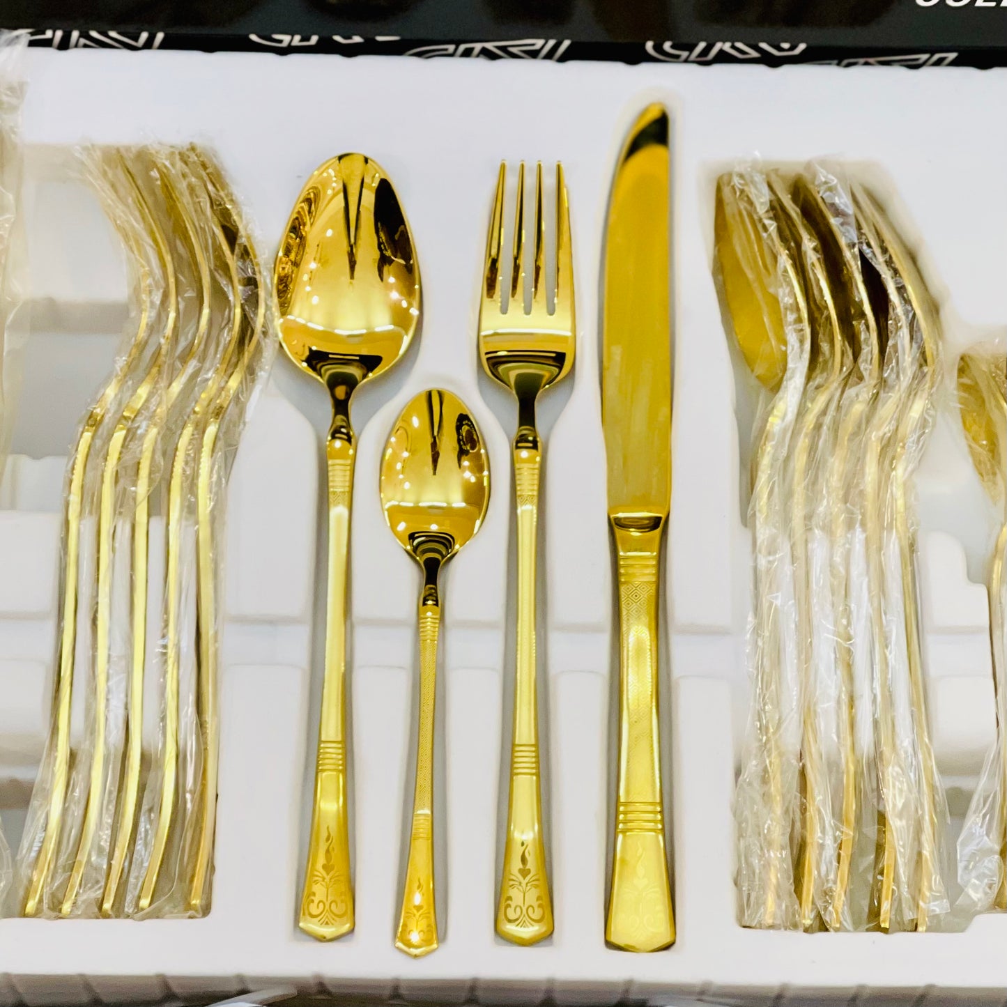 AYD 24-Pcs Elegant Cutlery Set