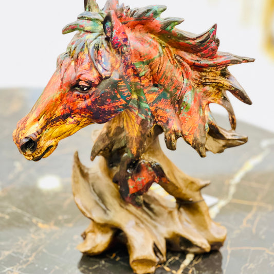 Resin Horse Sculpture