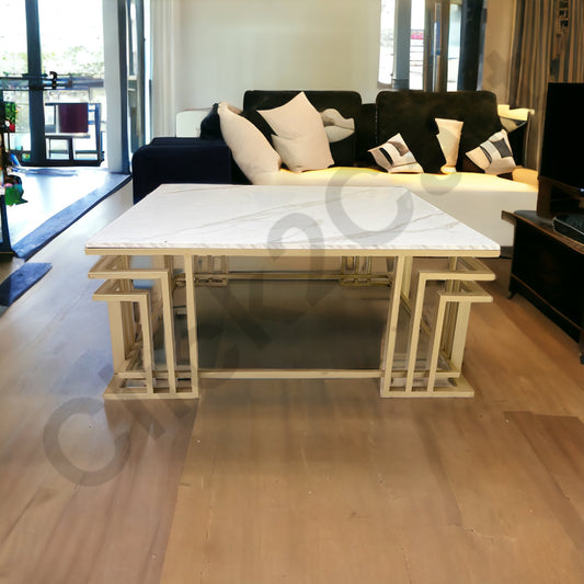 Luxury Center Table With UV Sheet