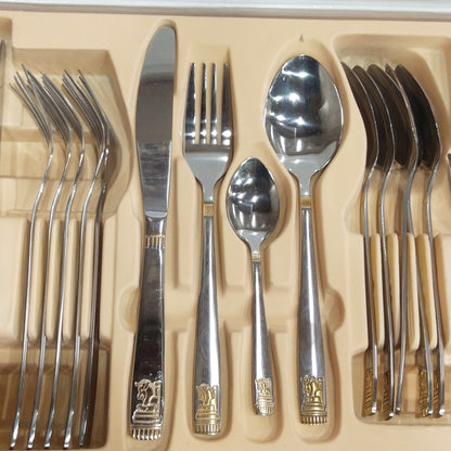 AlpenBerg 24 Pcs Cutlery Set