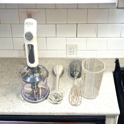 Rechargeable 4 in 1 Hand Blender Set