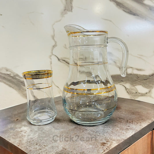 Glass  Water Set (7 Pcs)
