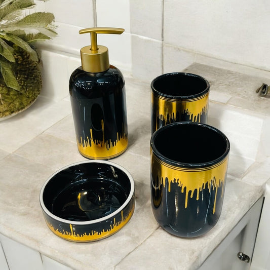 4pcs Ceramic Bath Set