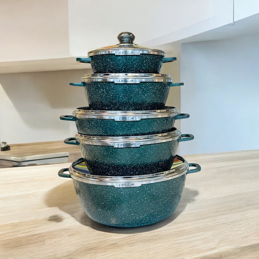 Yune Life 10pcs Nonstick Set