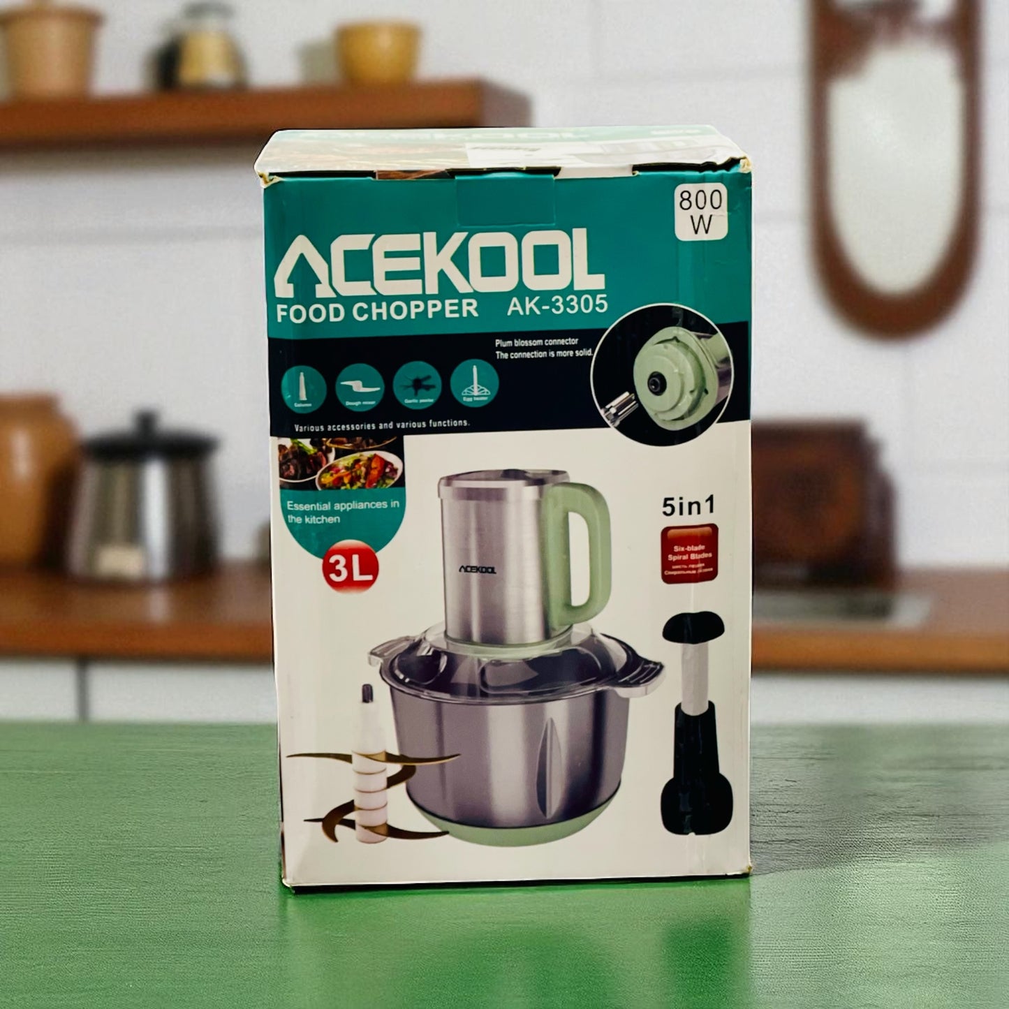 Acekool Meat Chopper 3l (5in1)