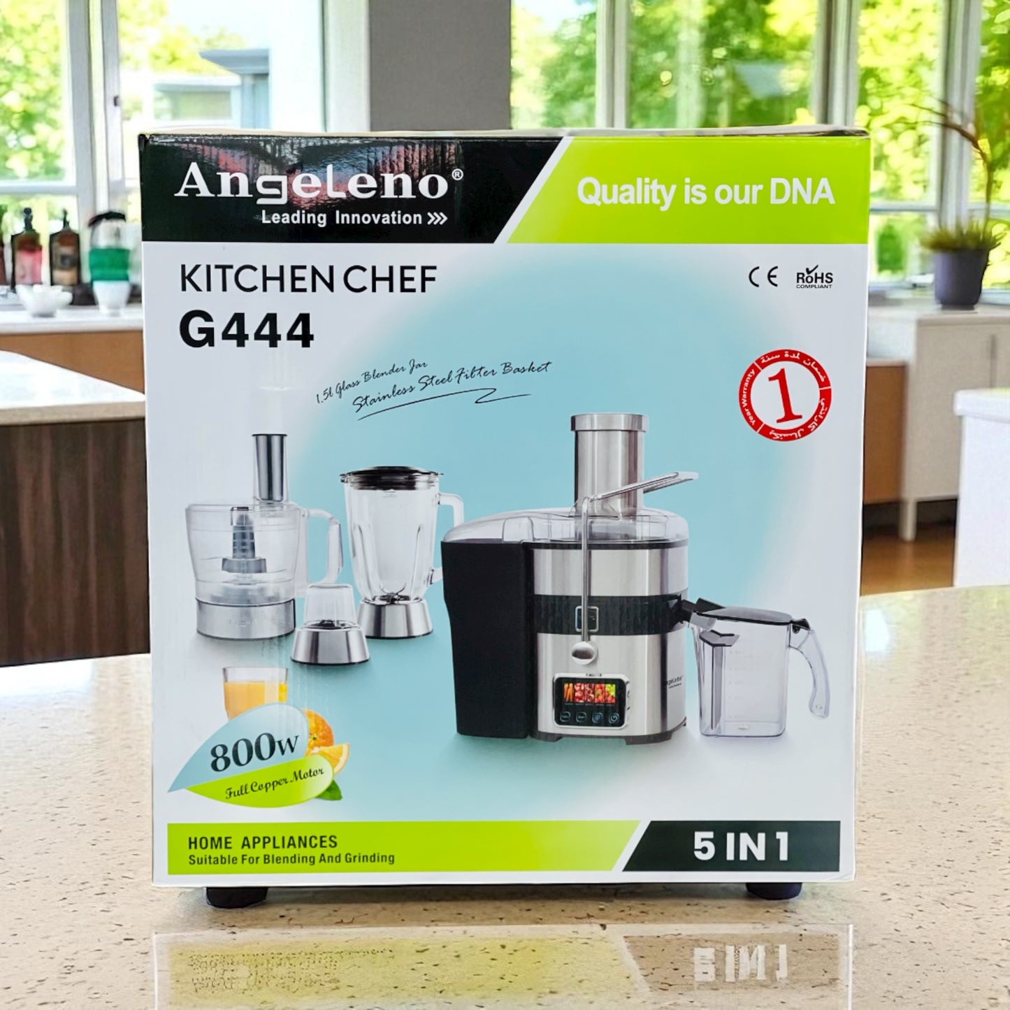 Angeleno 5 in 1 Food Processor