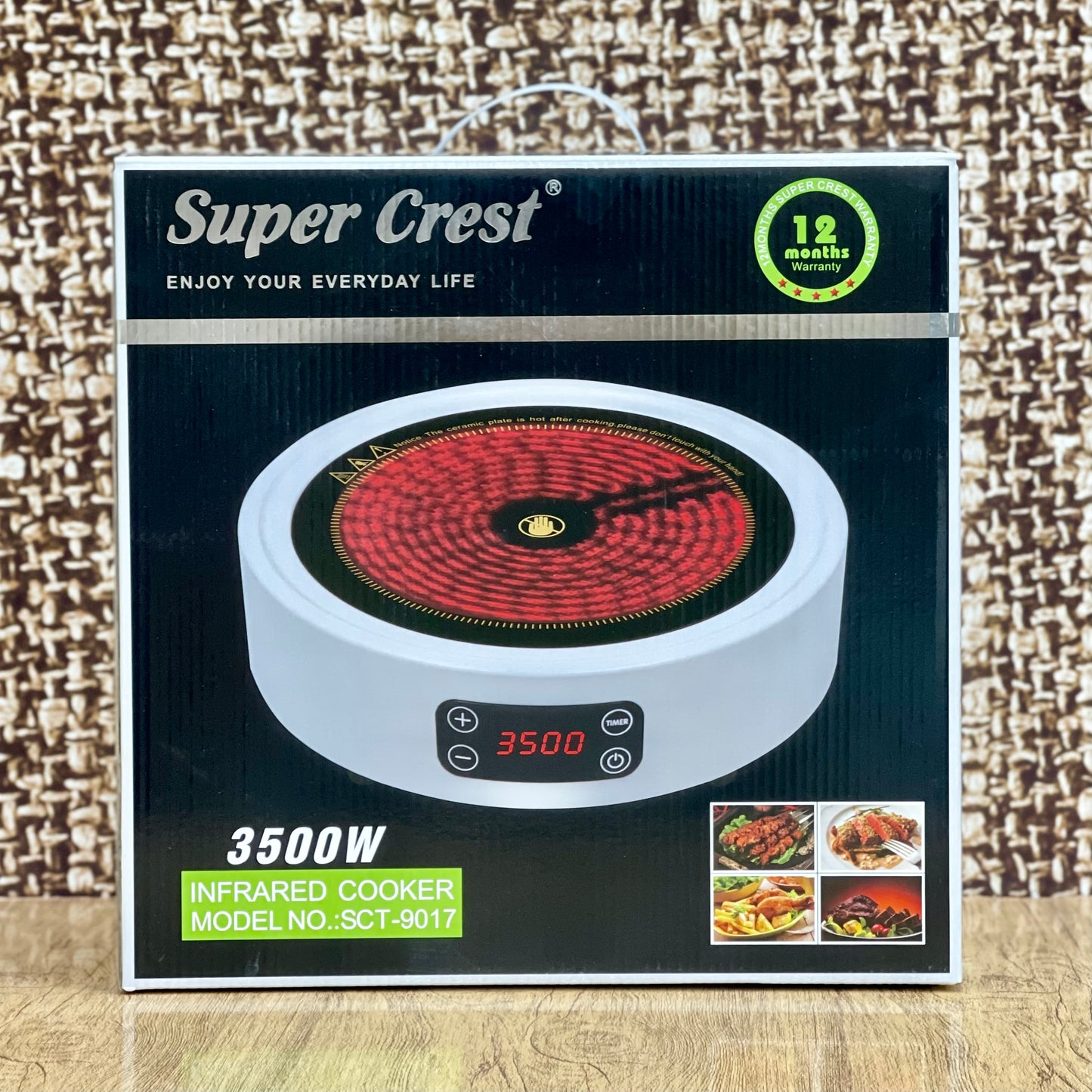 Super Crest Infrared Cooker