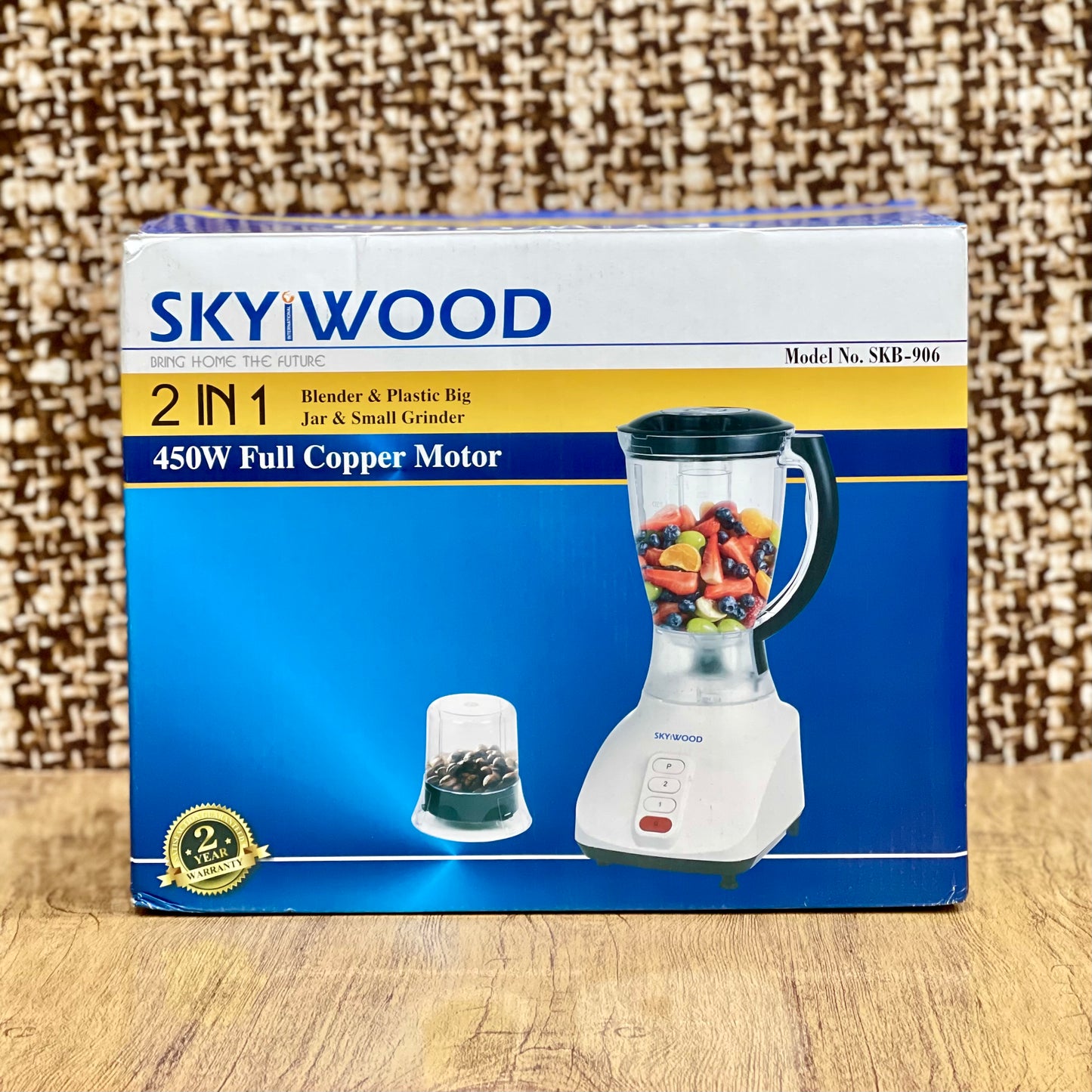 Skywood 2 in 1 Blender & Grinder (SKB-906)