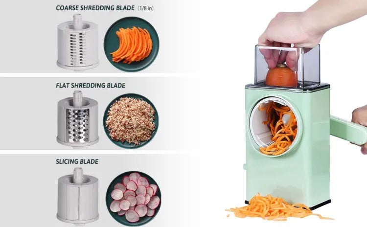 Multi-Purpose Rotary Vegetable Cutter.