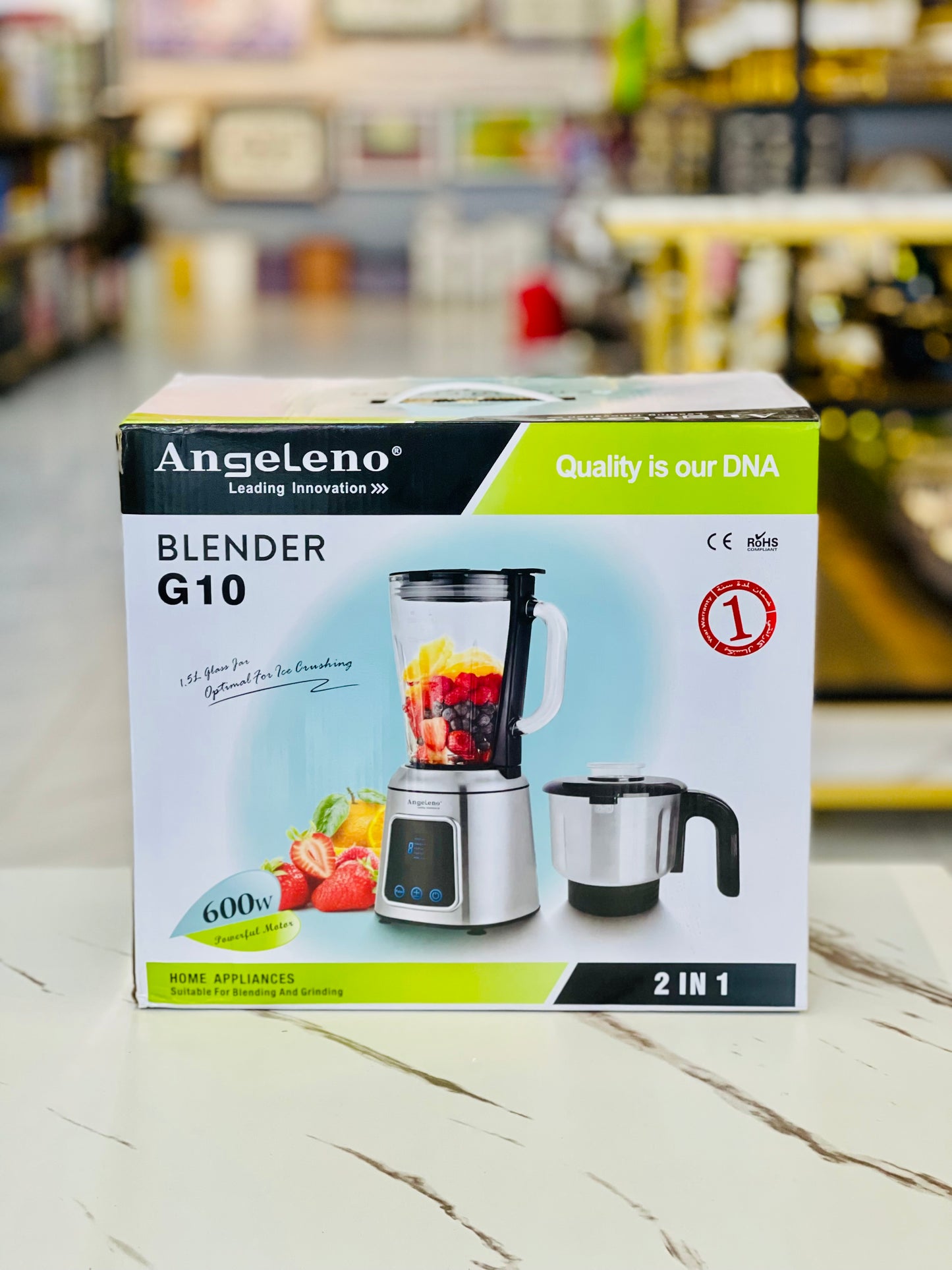 Angeleno 2 in 1 Blender