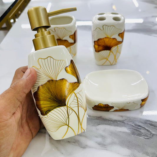 4pcs Ceramic Bath Set