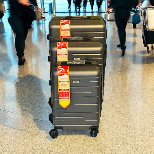 Luggage With 4 Spinner Wheels (GRAY)