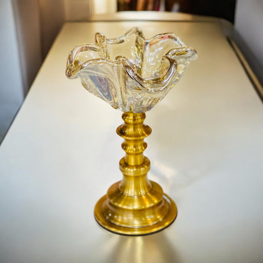 Metal Golden Candle Stand