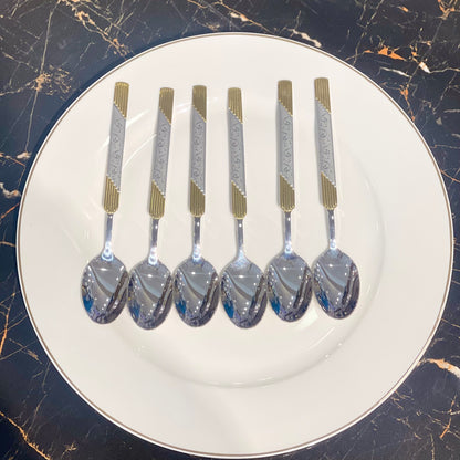 6 Pcs Cutlery TeaSpoon Set