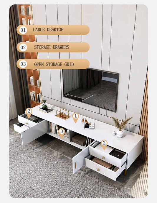 Tv LED Console Table